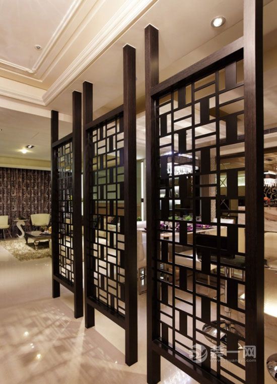 哈尔滨装修网屏风隔断效果图